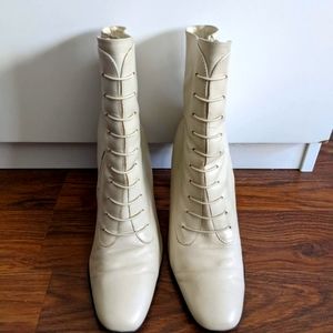 Laura Scott Spool-Heel Bootie